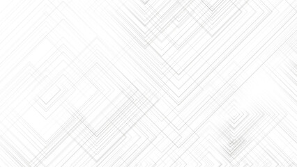 White geometric abstract background, modern minimalist presentation background, business and technology banner background.