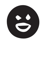 a emogi silhouette vactor 