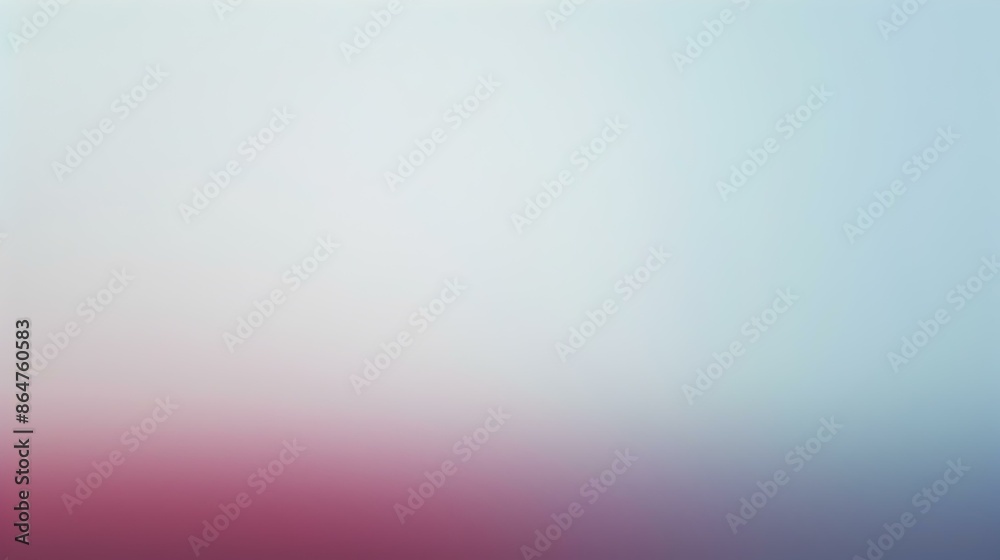 Wall mural Gradient light blue to maroon abstract background