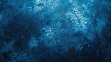 Obraz premium Abstract Watercolor Paint Background, Dark Blue Color