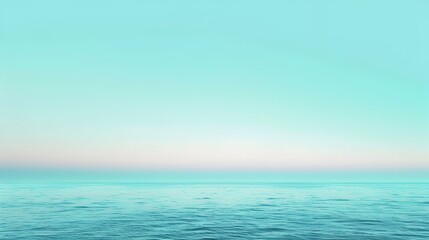 Obraz premium Gradient light blue to cyan abstract background