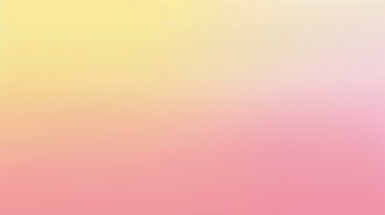 Obraz premium Gradient light yellow to pink abstract banner