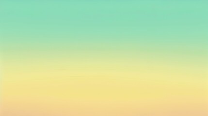 Gradient light yellow to cyan abstract background