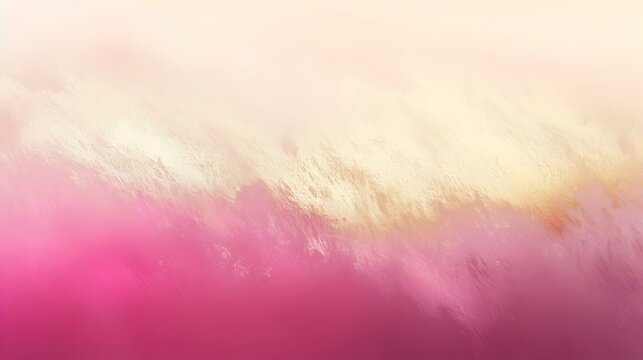 Gradient light fuchsia to gold abstract banner