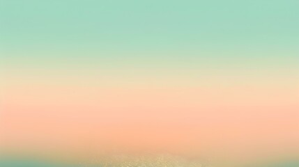 Gradient light mint to bronze abstract effect