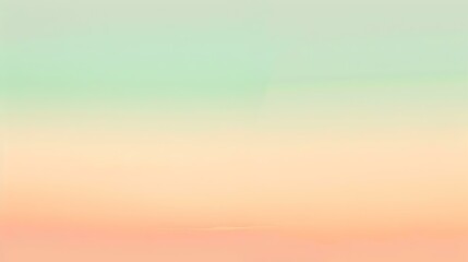 Naklejka premium Gradient light peach to emerald abstract effect