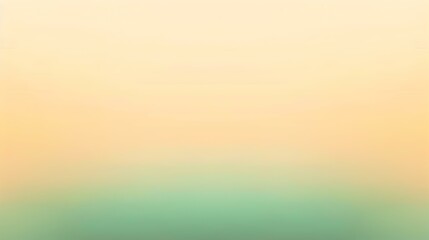 Obraz premium Gradient light tan to emerald abstract banner