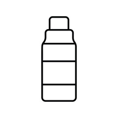 cereal icon with white background vector stock illustration