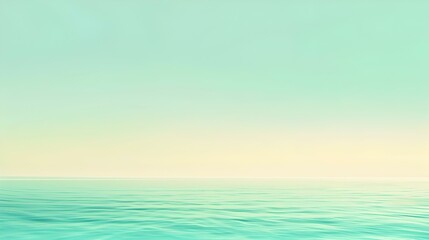 Obraz premium Gradient light cyan to sea abstract backdrop