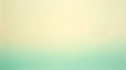 Obraz premium Gradient light mint cream to old lace abstract backdrop