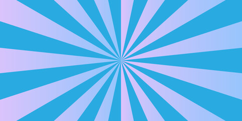 Abstract background with sunburst pattern blue vector ray design. Vintage sunrays illustration swirl grunge backdrop line.	
