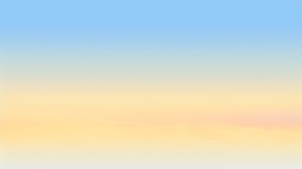 Fototapeta premium Gradient light pale golden to powder abstract banner