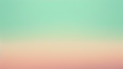 Fototapeta premium Gradient light pale turquoise to rosy abstract effect