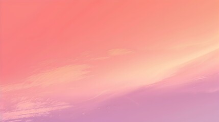 Gradient light violet to red abstract banner
