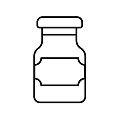 grocery basket icon with white background vector stock illustration