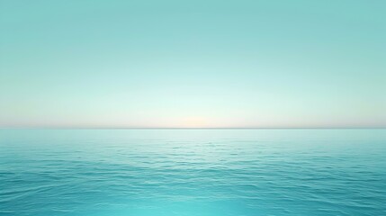 Obraz premium Gradient light aqua to cadet blue abstract banner