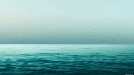 Gradient light aquamarine to dark sea abstract effect