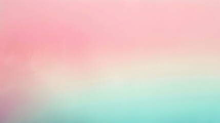 Gradient light aquamarine to deep pink abstract backdrop