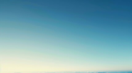 Obraz premium Gradient light bisque to deep sky abstract effect