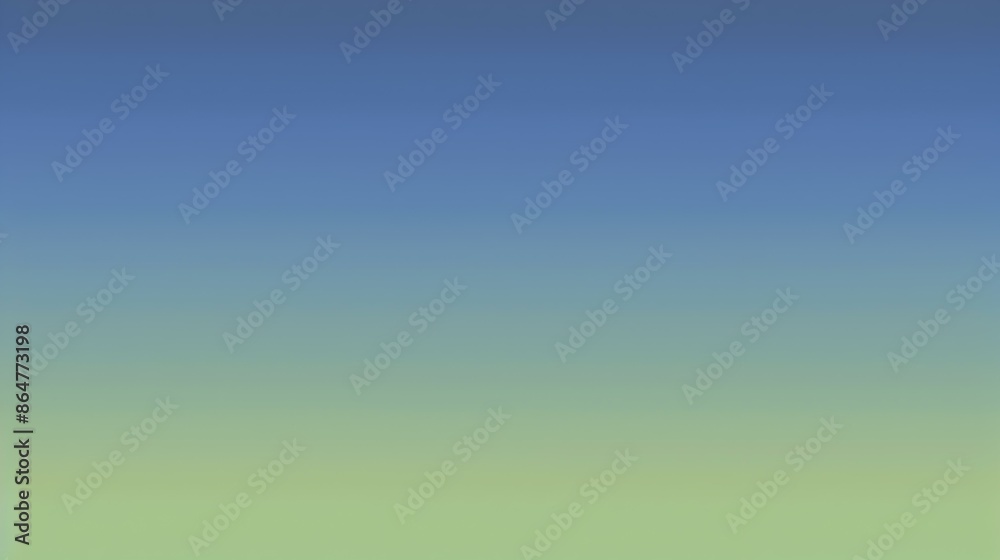 Canvas Prints gradient light cornflower blue to green abstract banner