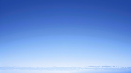 Gradient light cadet blue to cornflower abstract banner