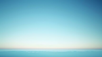 Obraz premium Gradient light cadet blue to deep sky abstract backdrop