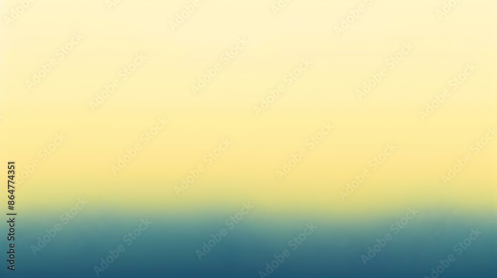 Canvas Prints gradient light slate blue to lemon abstract backdrop