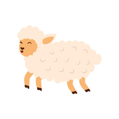 Sheep Cartoon Illustration