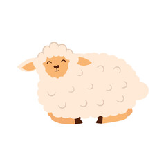 Sheep Cartoon Illustration