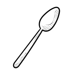 spoon handdrawn illustration