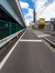 大阪中央環状線の側道