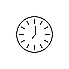 Clock Seven Icon for Daily Time Management and Reminder Tools