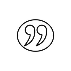 Comment Quote Icon for User Reviews and Social Media Engagement