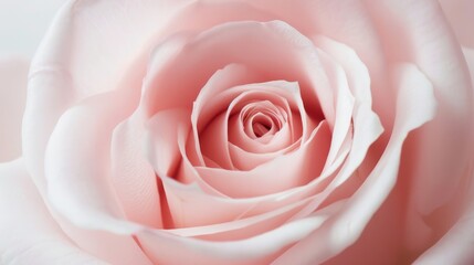Fully bloomed pink rose, exuding graceful beauty, soft and intricate petal details, vivid pink colors, elegant and serene