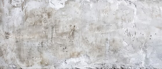 Obraz premium Panoramic close-up, high detail scan of brushed concrete material, Generative AI
