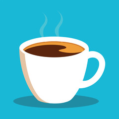       Coffee cup logo icon vector illustration.
