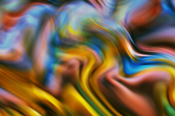 Cool background distorted. Wallpaper and dreamy for  graphics. Light dream and twirl with liquid colors wonderful amazing and digital world	
