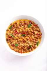 Top view= tasty chickpeas curry- Kerala traditional recipes/