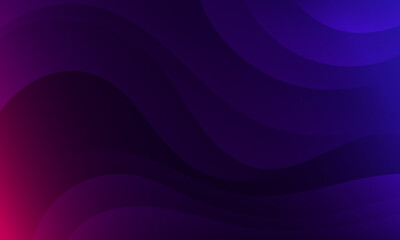 Abstract gradient wave background featuring a captivating array of waves in a harmonious dark purple gradient, perfect for website backgrounds, social media, advertising, and presentation design