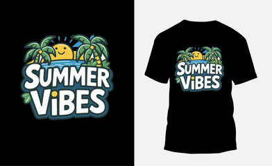 Summer t-shirt design
