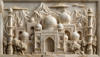Fototapeta premium Marble Architectural Art