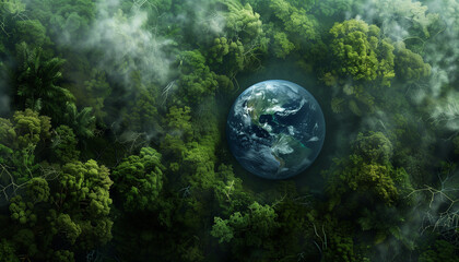 Earth in Forest
