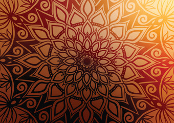 Premium luxury mandala pattern beautiful background