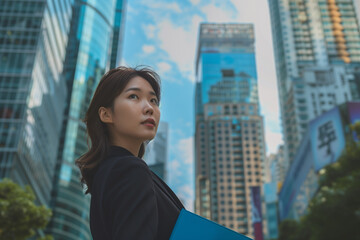 Fototapeta premium City Executive Woman
