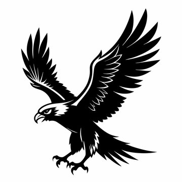 recommend clip art: vector-isolated-flying-eagle-illustration-ink-sket