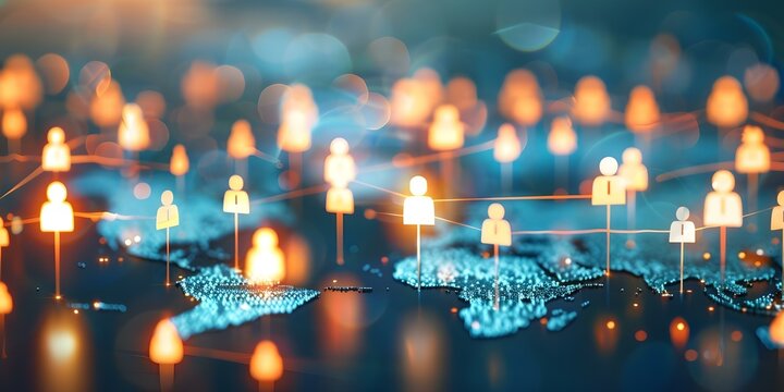 Global HR navigating talent trends for future success. Concept Global HR, Talent Trends, Future Success, HR Strategies, Leadership Development