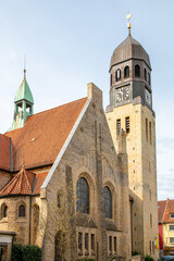 Obraz premium Luther Church (Lutherkirche) Osnabrück Lower Saxony (in german Niedersachsen) Germany
