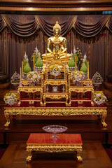 バンコクにあるワットパクナムのとても美しい風景