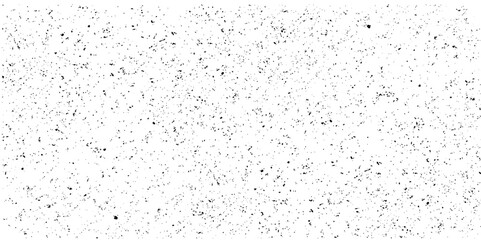 Grainy dust and noise isolated on transparent background. Vector grunge overlay texture. Black and white background. 