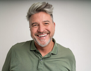 Obraz premium Studio Portrait of Handsome Senior Man